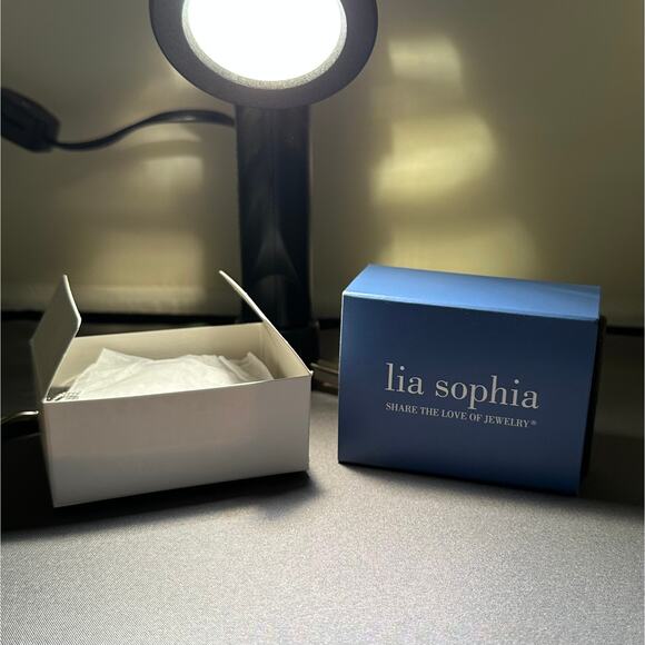 NWT! Faceted Crystal Sliding Pendant On A Silver Chain Lobster Claw Closure K105 - Picture 10 of 14